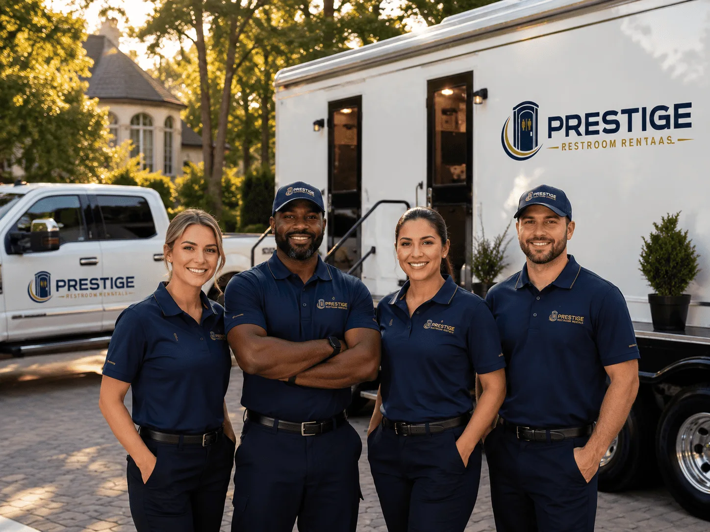 Trusted Luxury Portable Restrooms company in Sandy Hook, MS